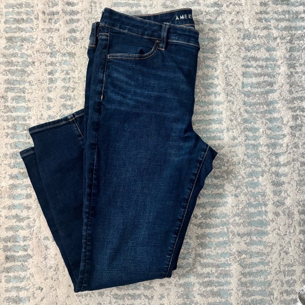 American Eagle Outfitters Dark Blue Jeans